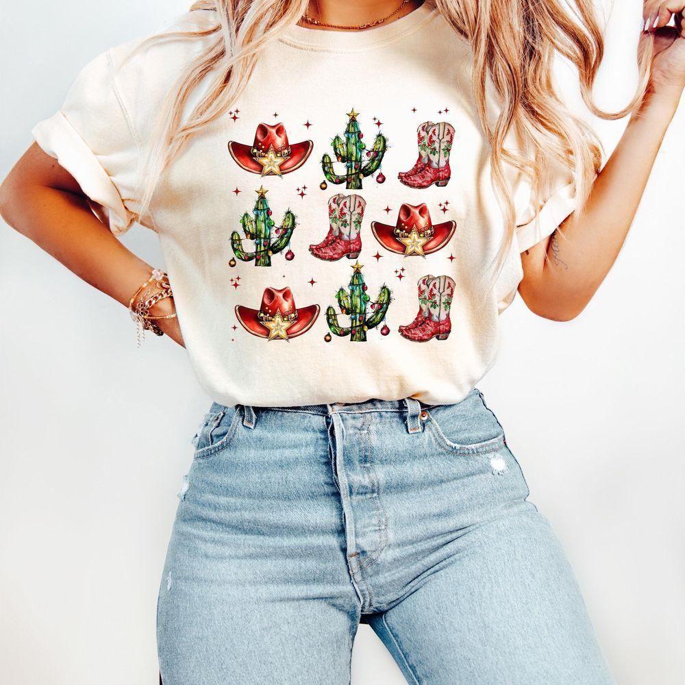 Retro Western Christmas Vuitino Merch